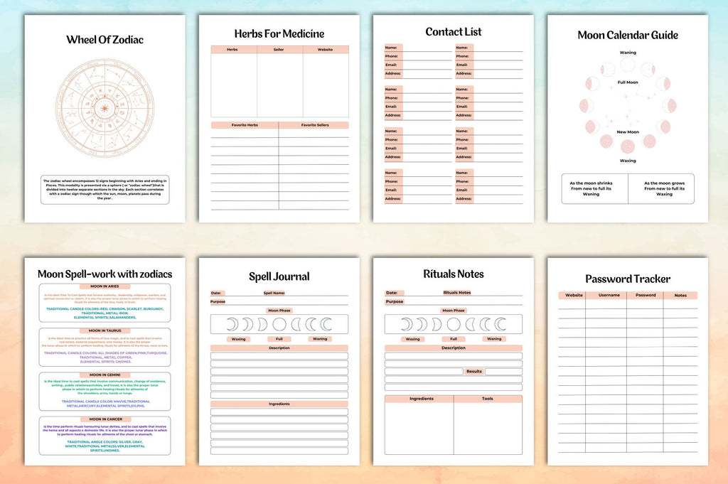 Witchy Planner: Mystical Organization Tool
