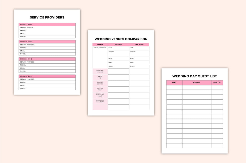 Bride Wedding Planner