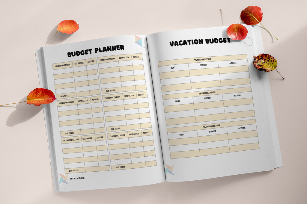 Kids' Vacation Travel Memory Guide