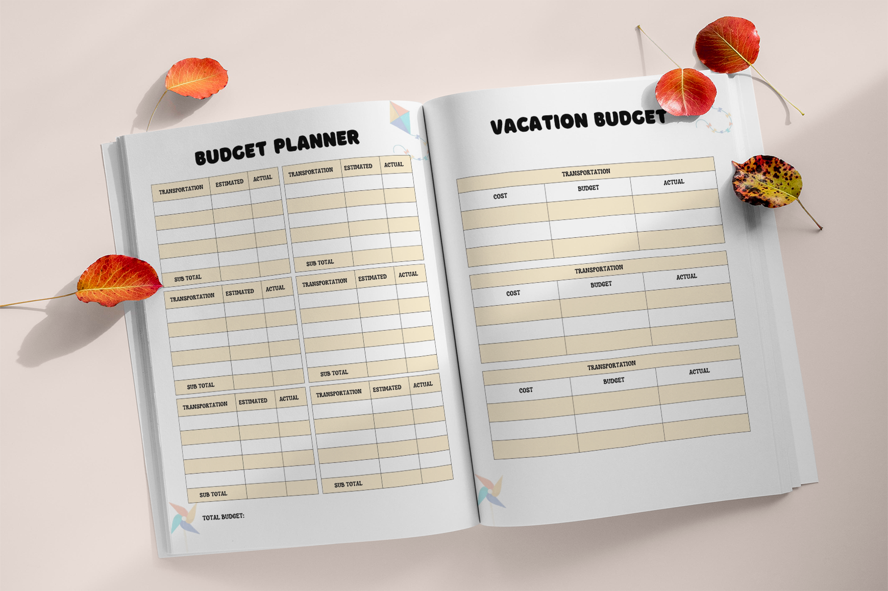 Kids' Vacation Travel Memory Guide