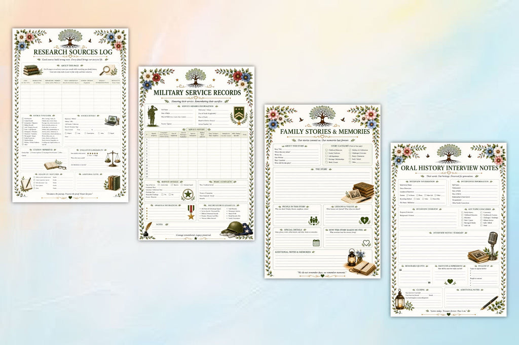 Family Roots Research Planner