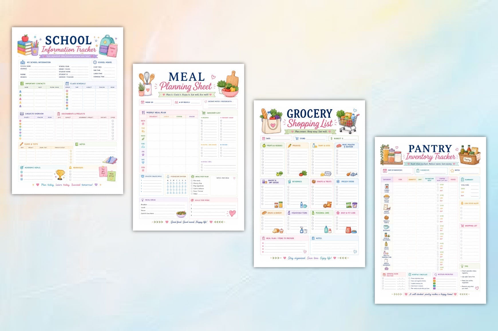 Mom Family Command Center Planner
