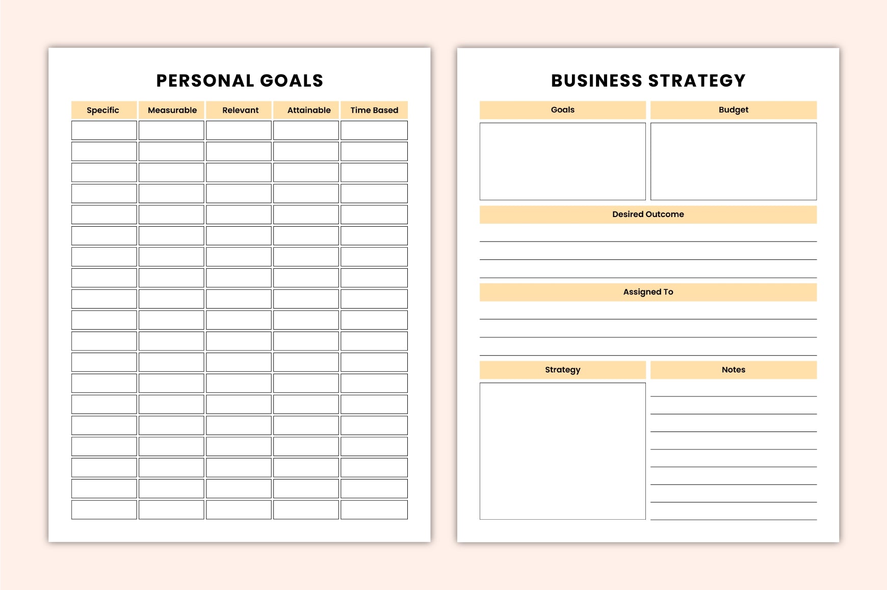 Side Hustle Success Guide Planner