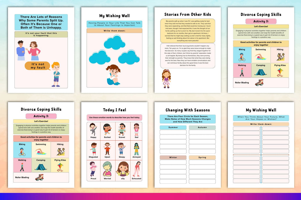 Coping With Divorce: Planner for Kids and Adults