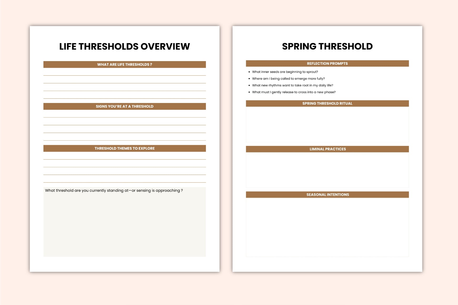 New Beginnings Life Planner