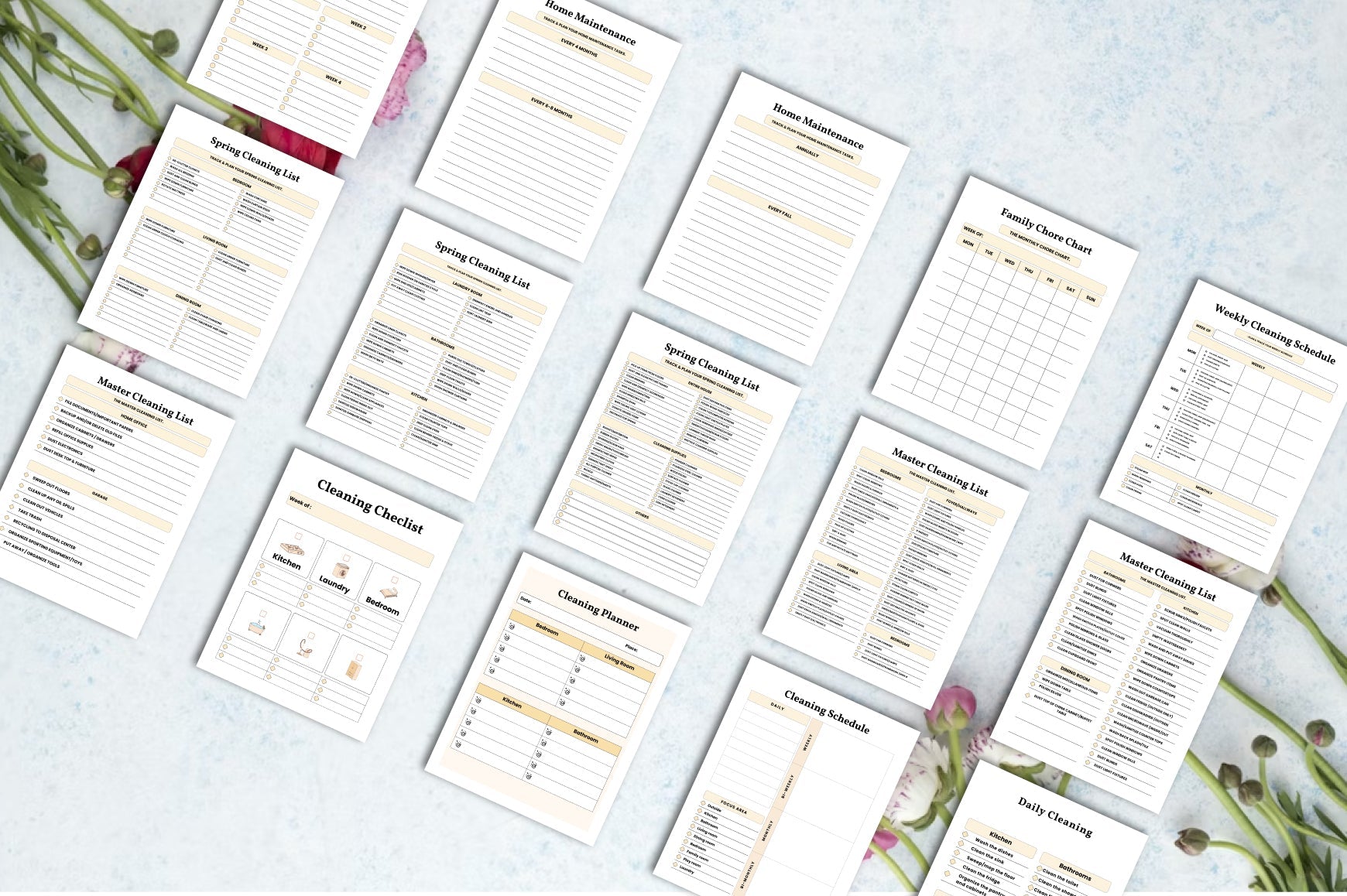 Cleaning Planner Guide
