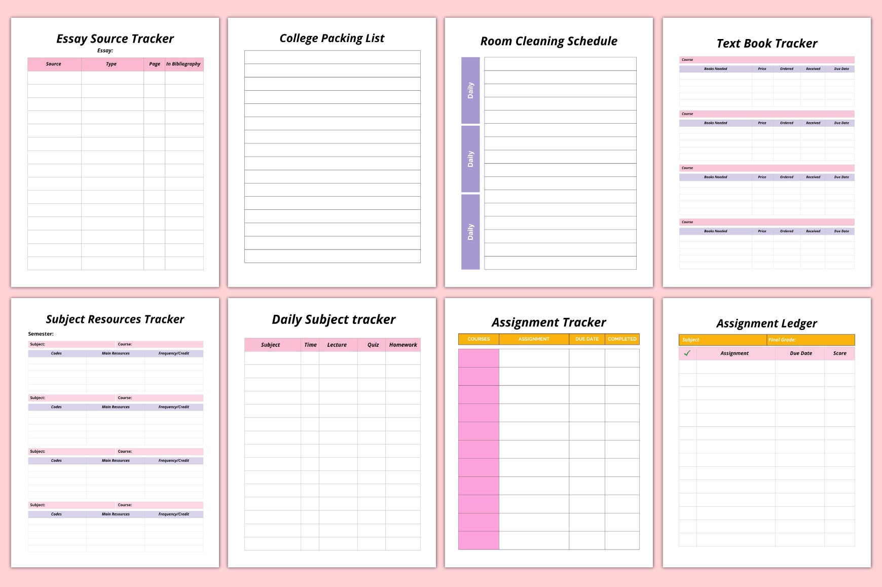 Ultimate Student Planner