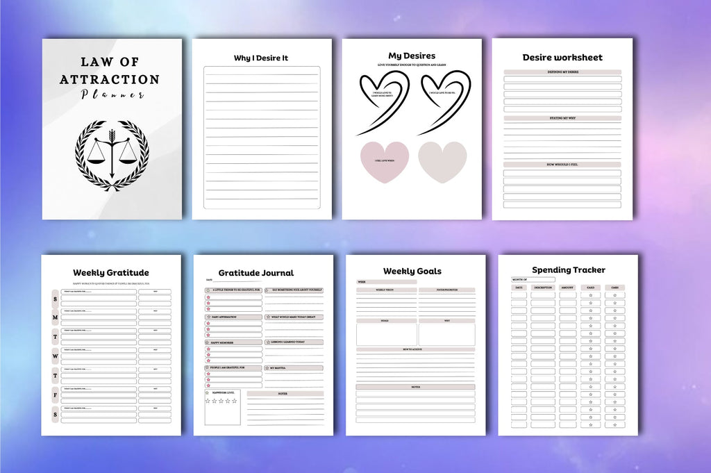 Law of Attraction Planner