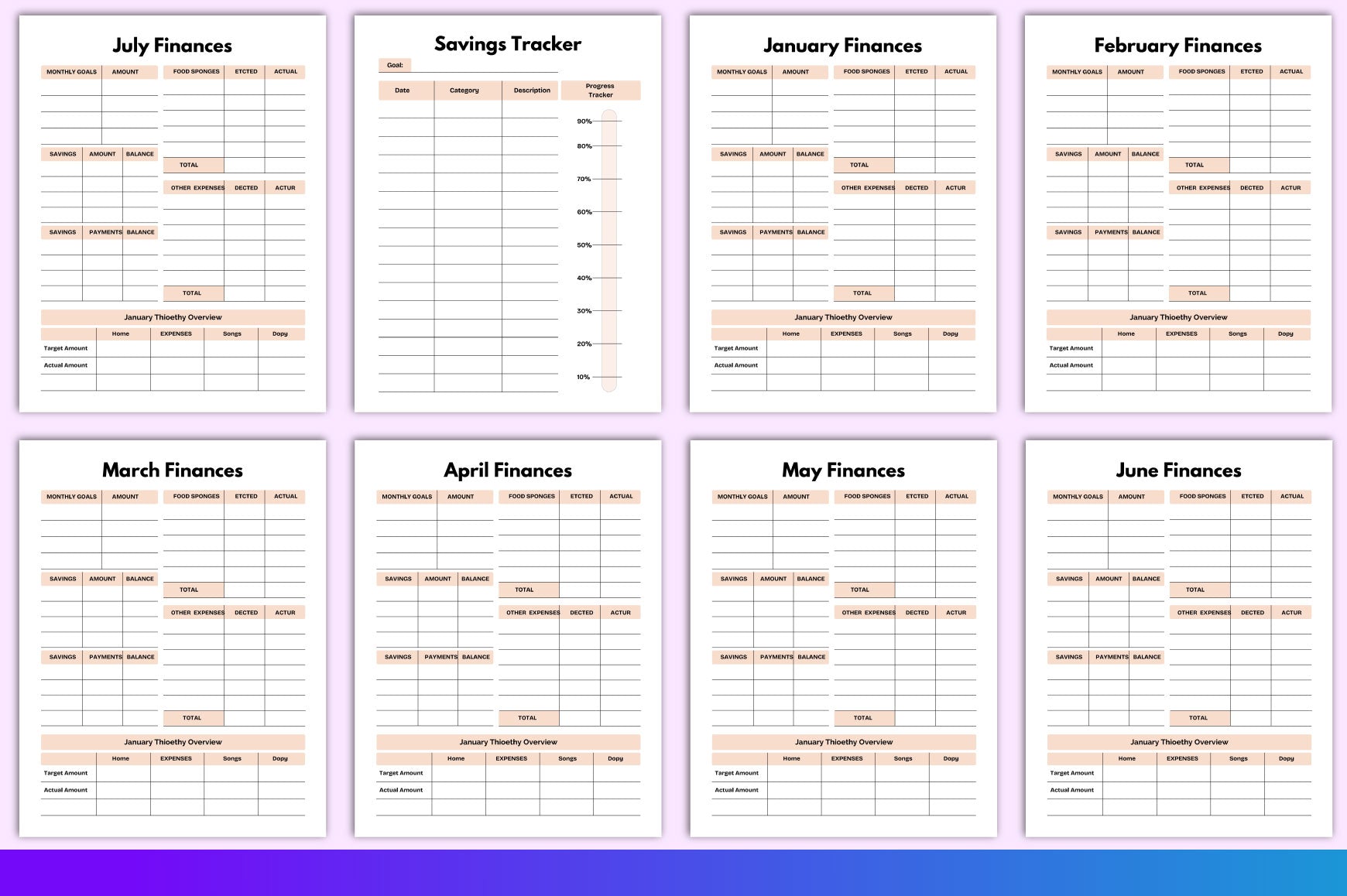 Personal Finance Planner