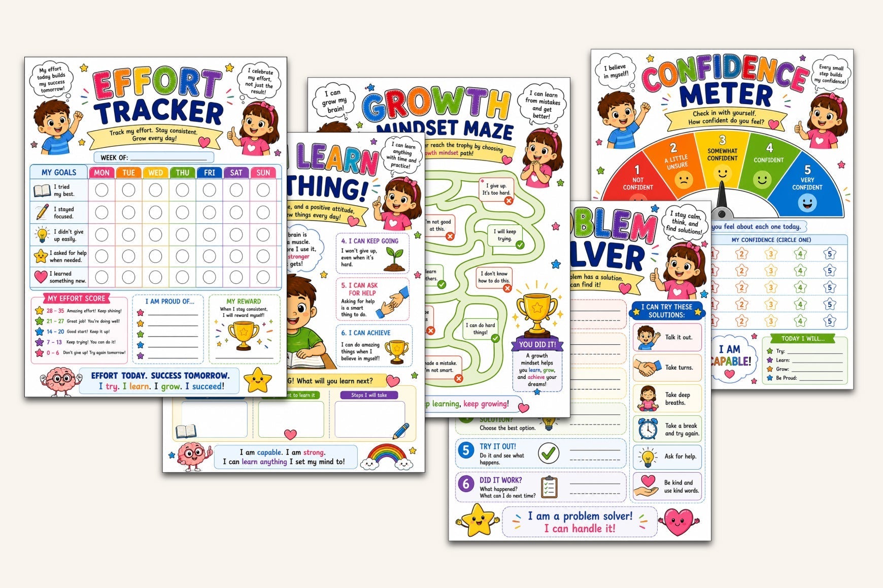 Growth Mindset Workbook