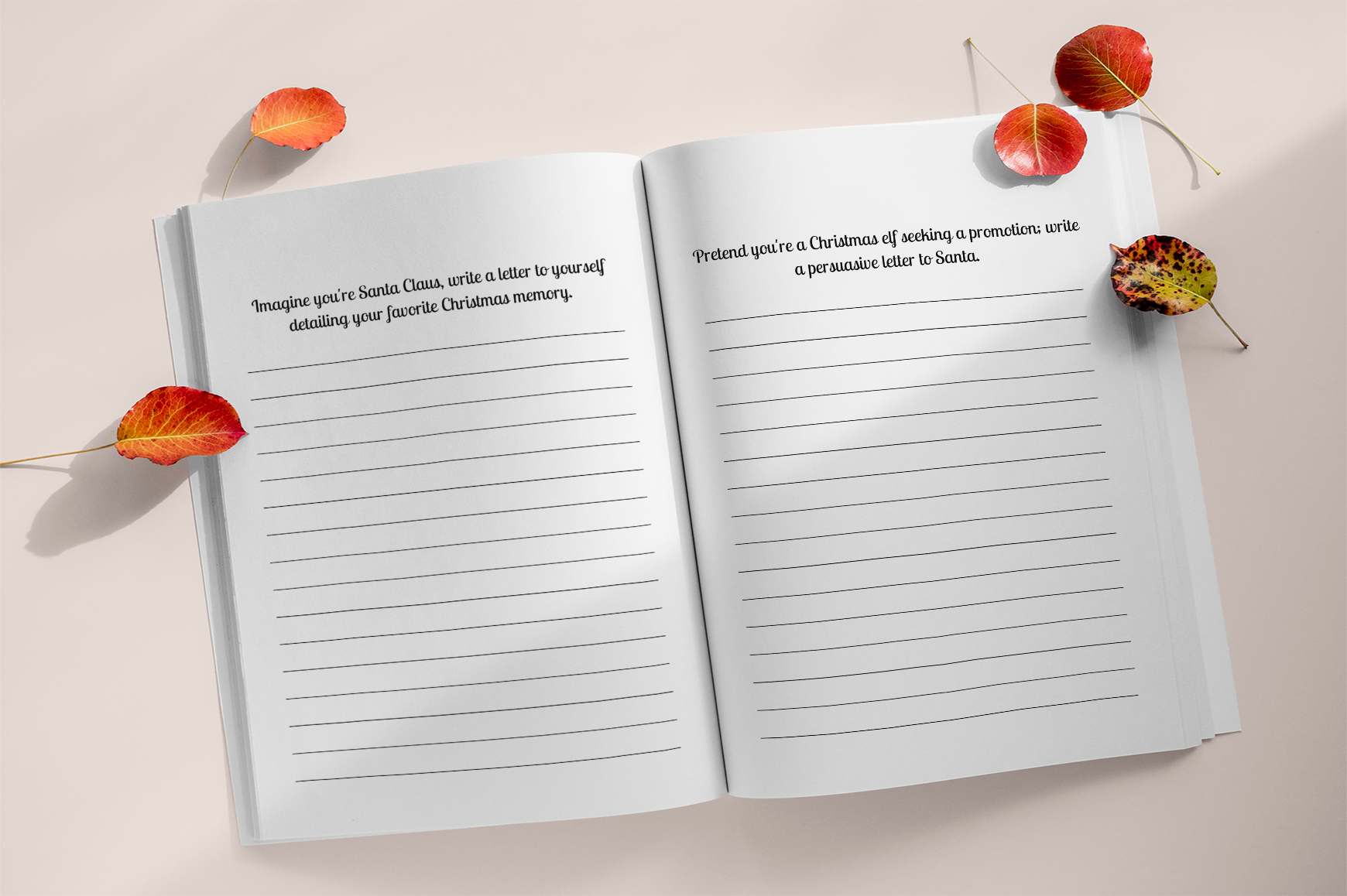 Letters to Santa with Prompts