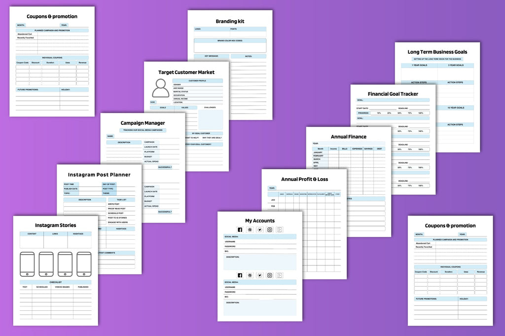 Marketing Planner Guide