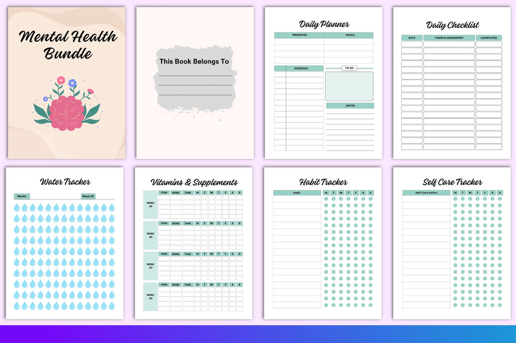 Mental Health Planner for Wellbeing