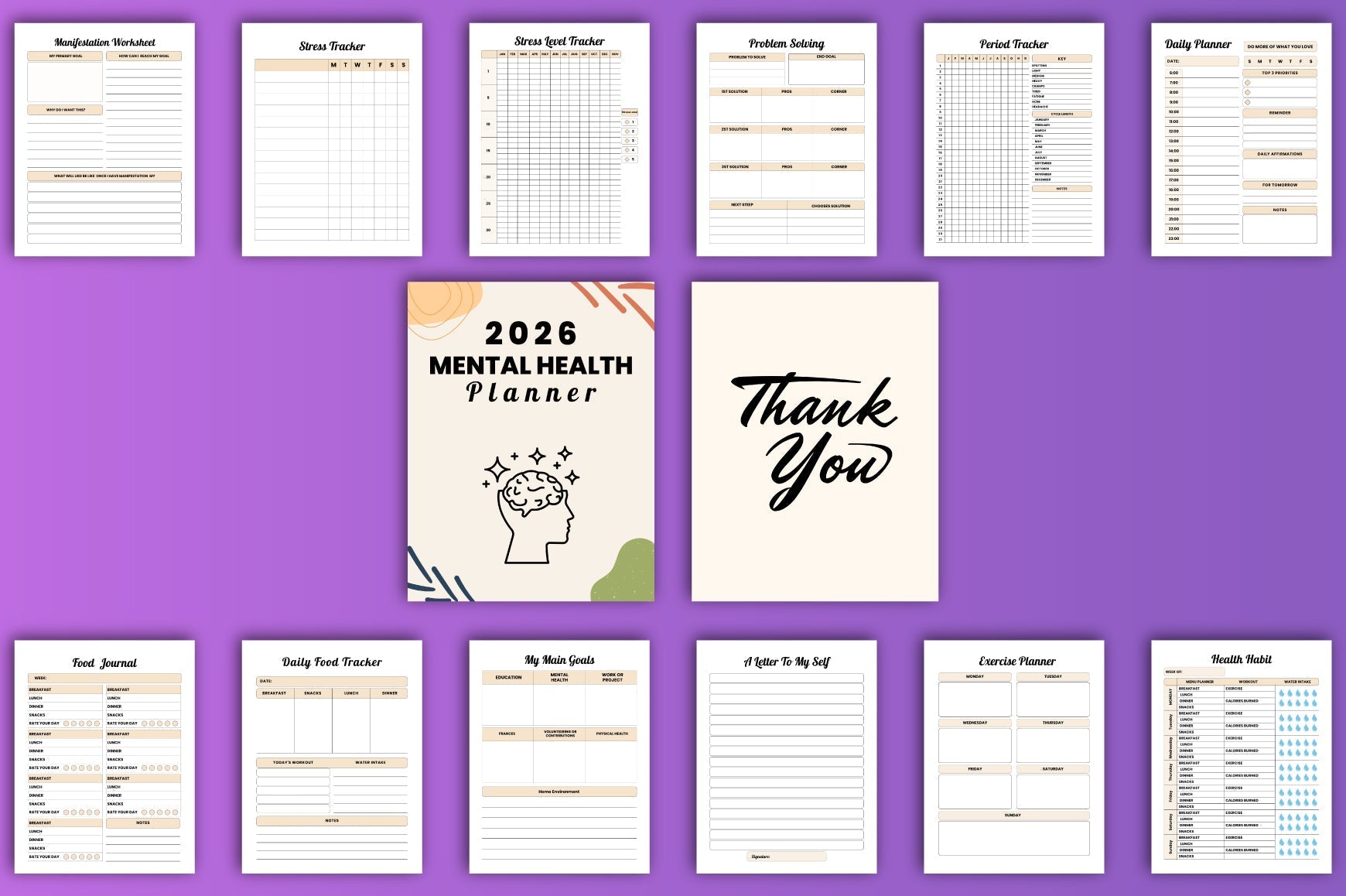 Mental Health Planner