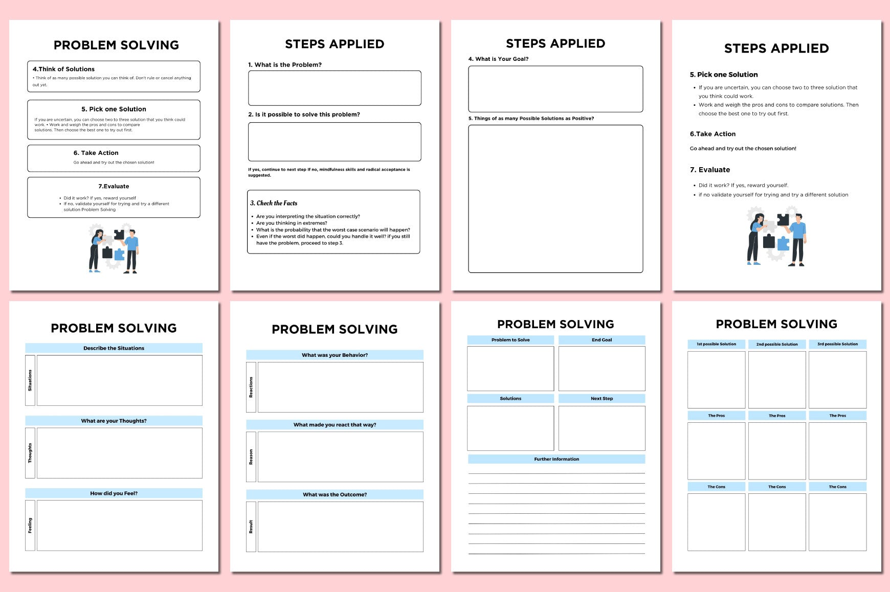 Problem Solving Planner