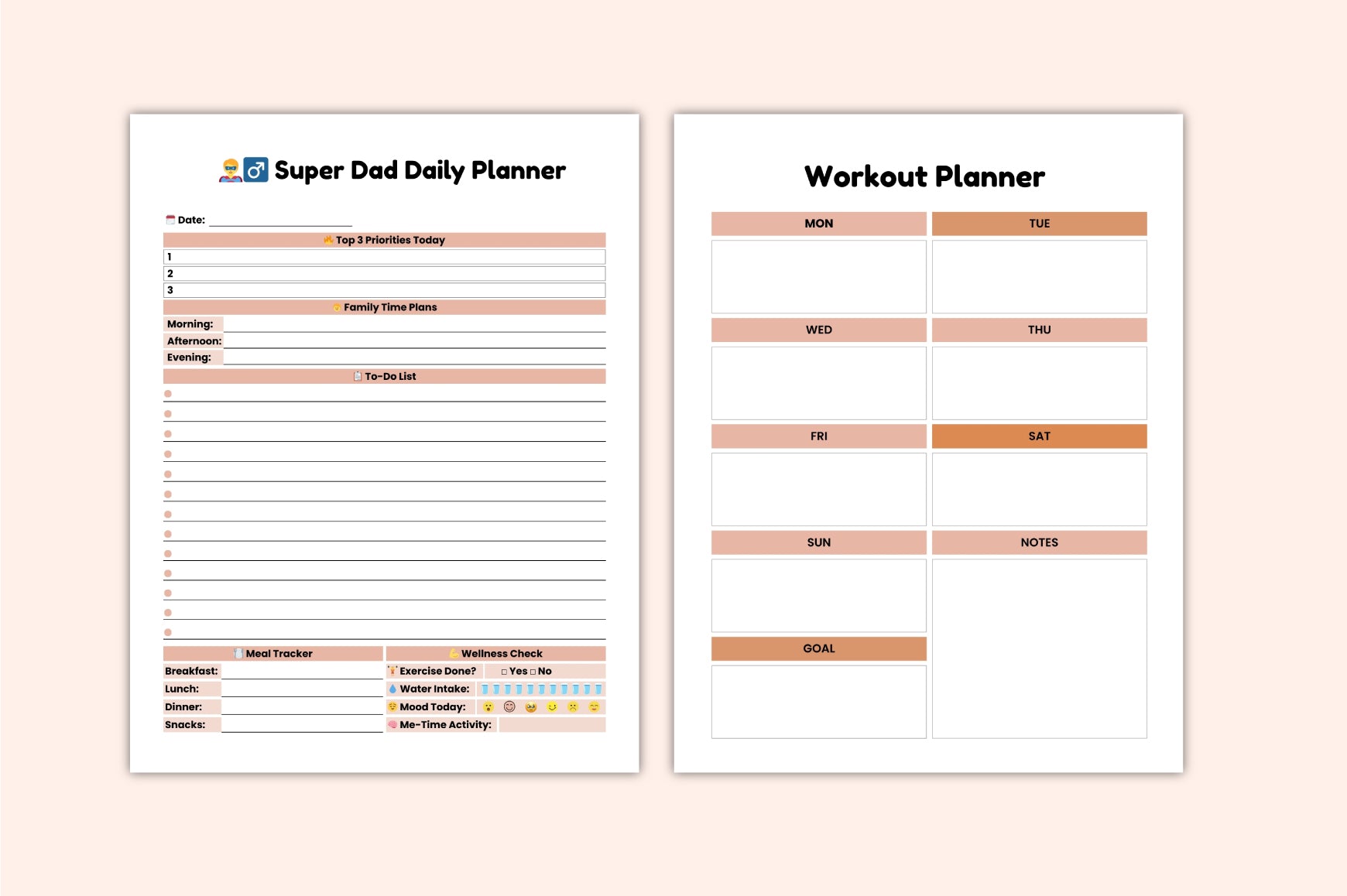 Best Dad Ever Planner