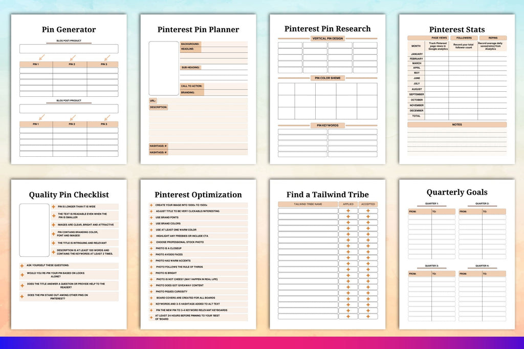 Pinterest Planner