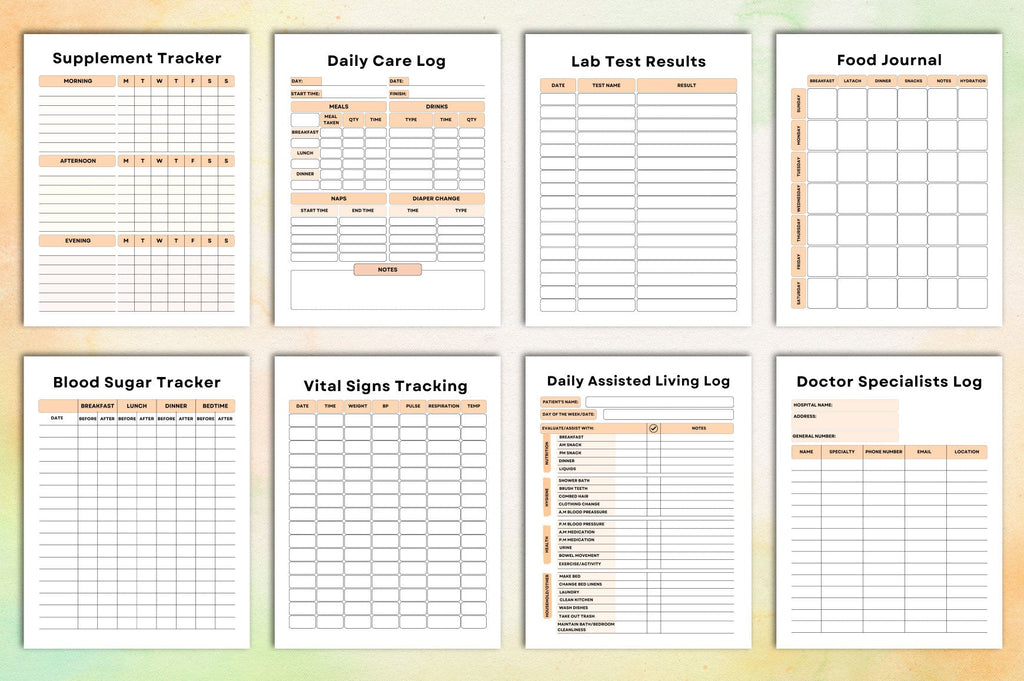 Elderly Caregiving Planner