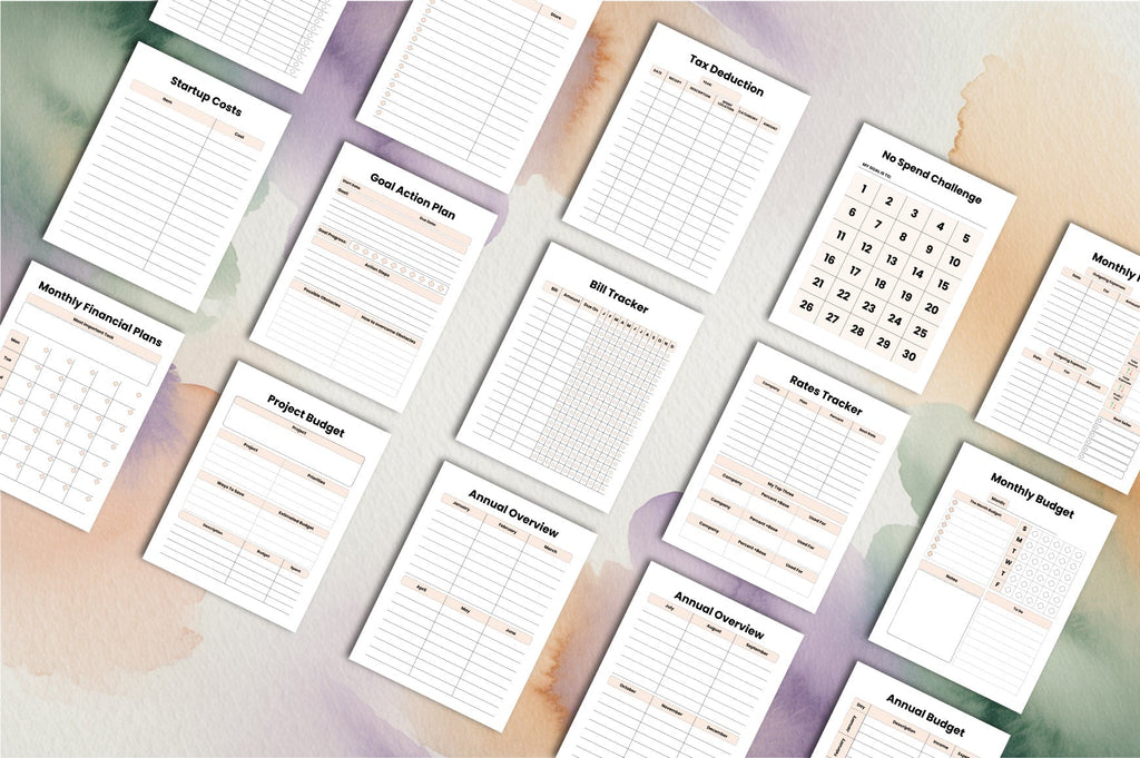 Financial Project Planner Template