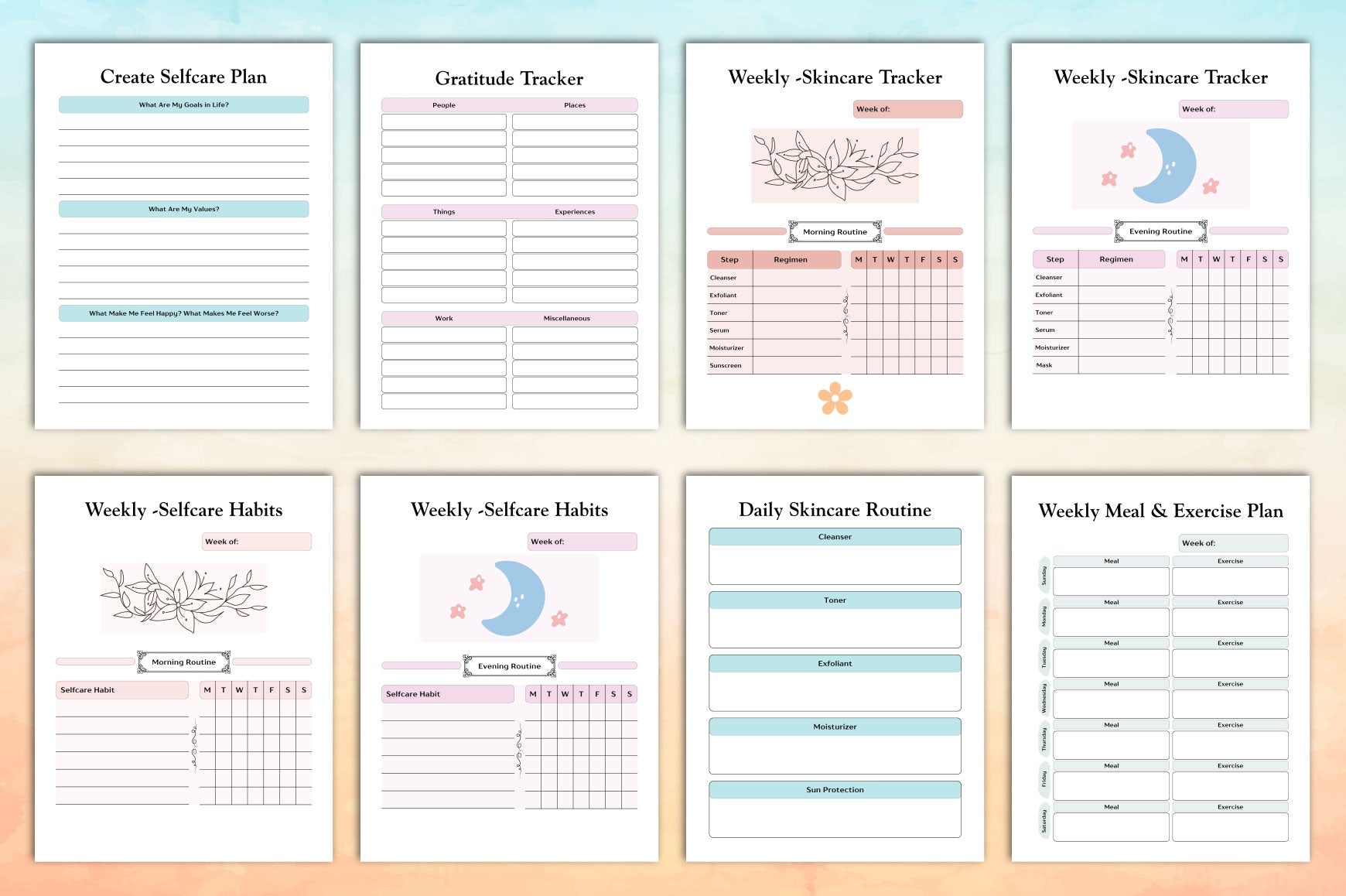 The Ultimate Self Care Planner