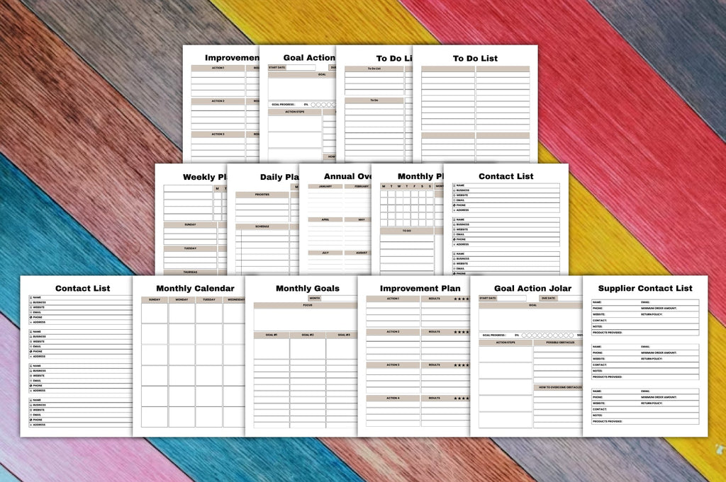Business Planner Template