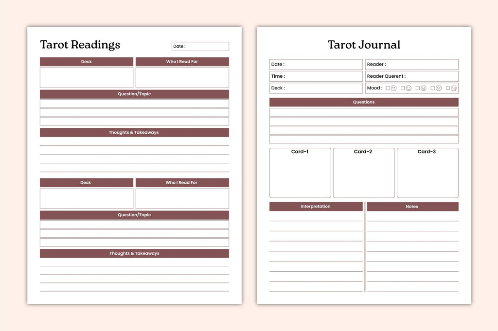 Tarot Insights Reflection Journal