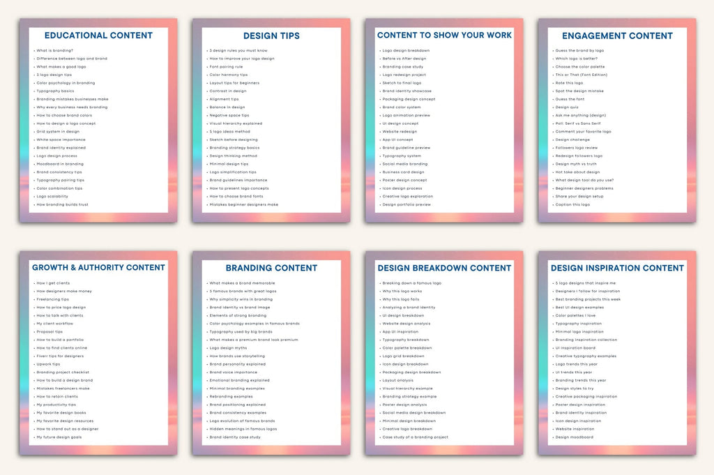 Daily Content Idea Prompts