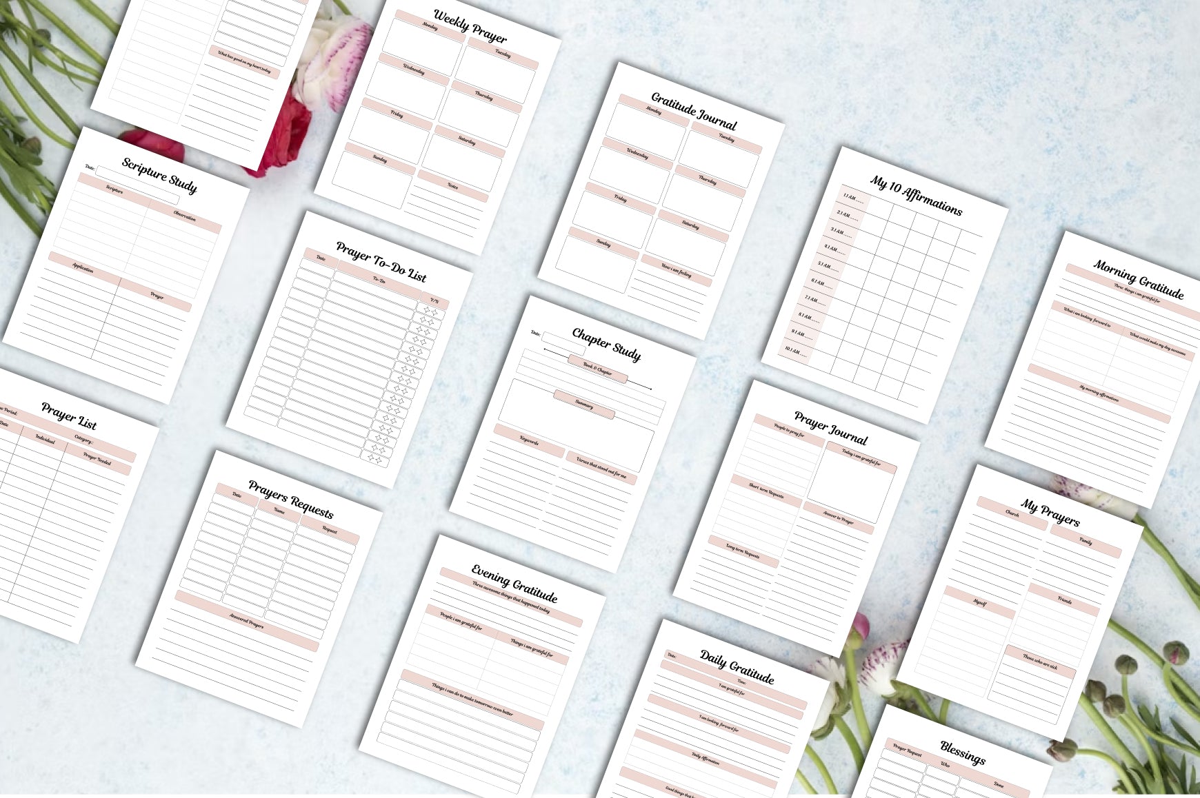 Prayer Journal for Reflection and Growth