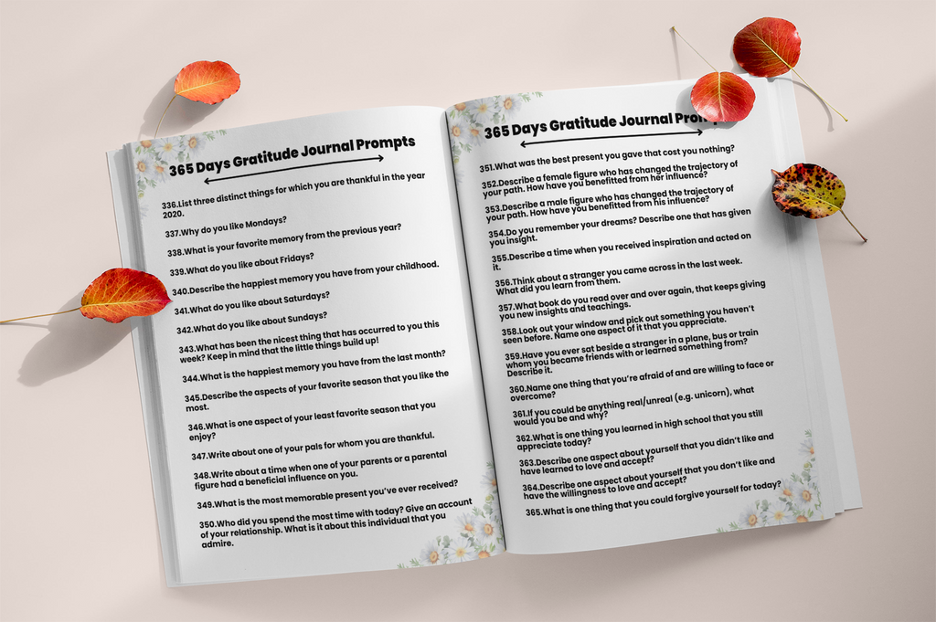 80 Days Gratitude Prompts