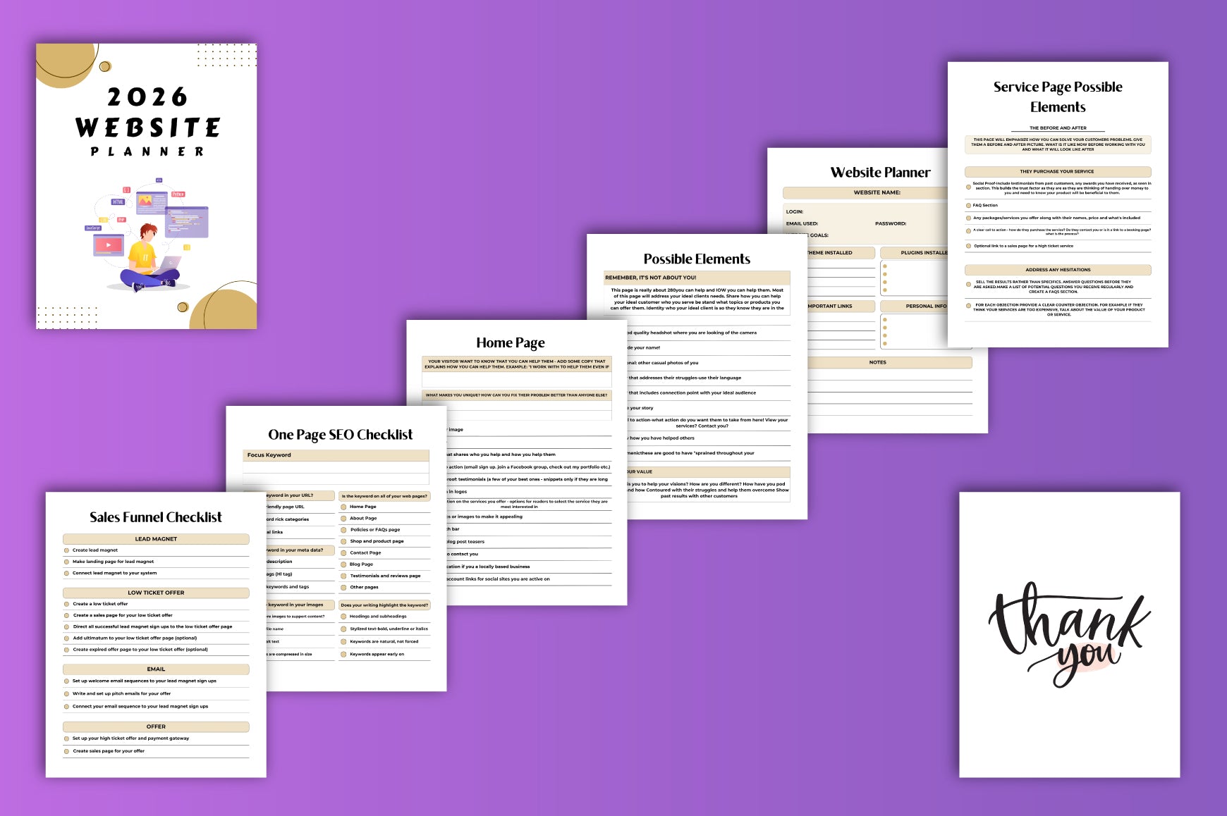 Website Planner Tool