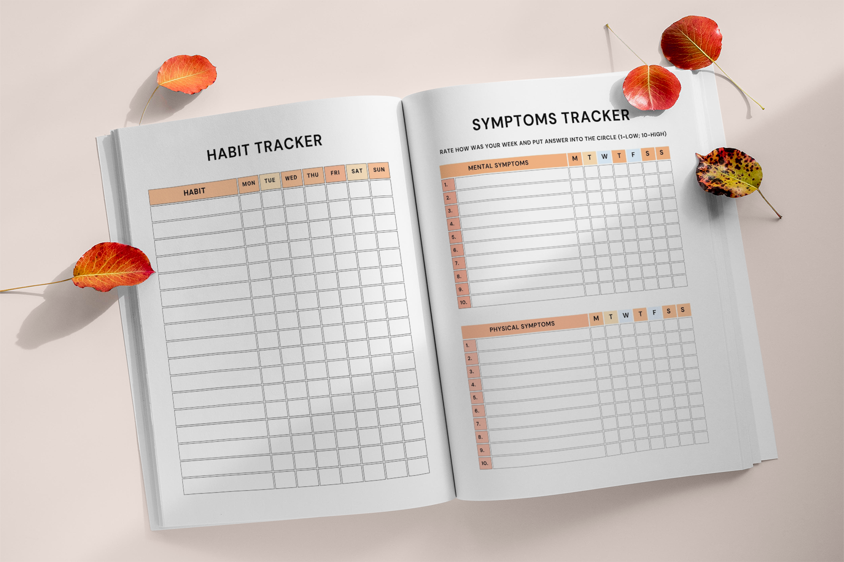 Mindfulness Mental Health Healing Journal