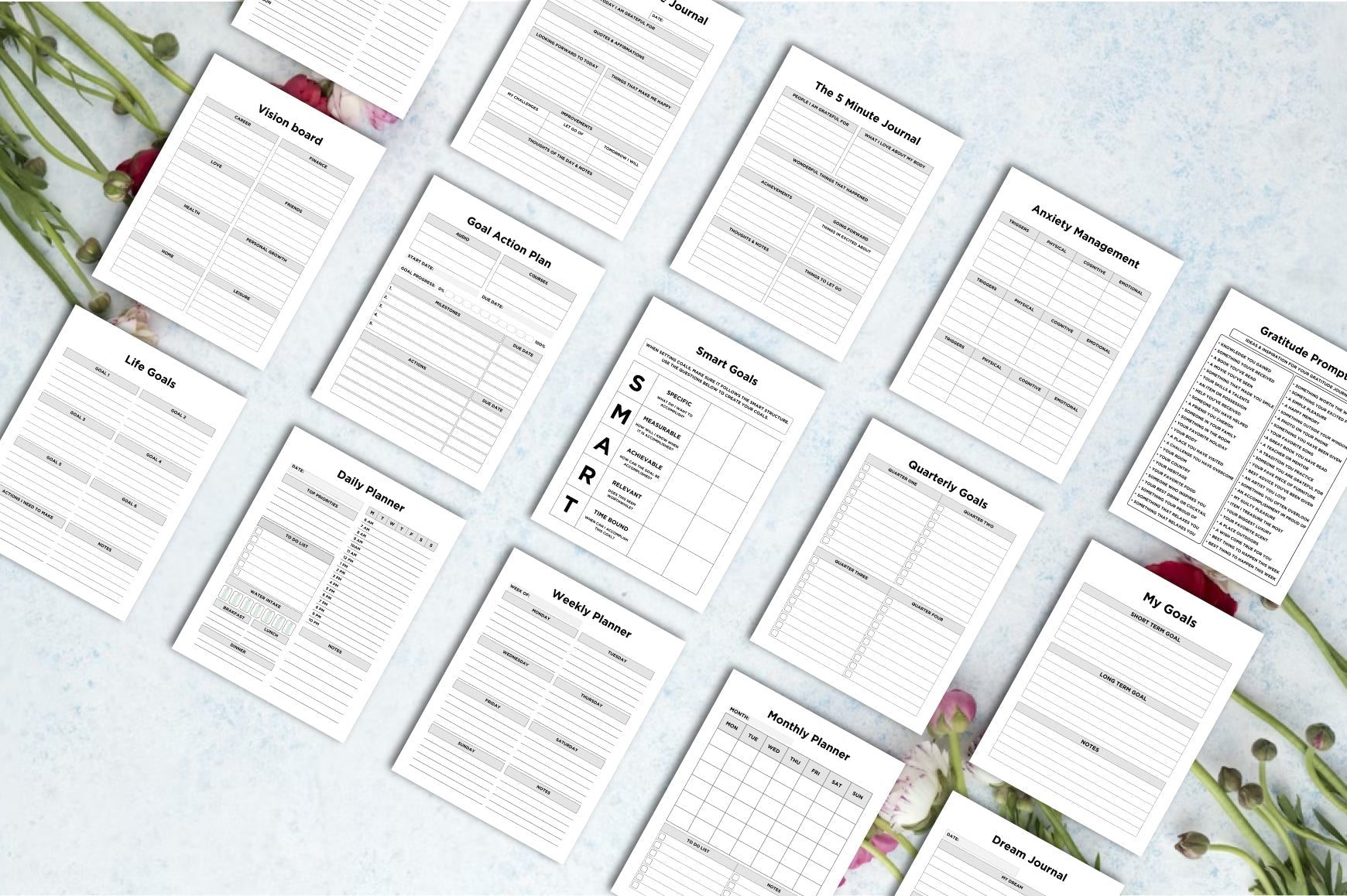 Dream Life Self Care Planner