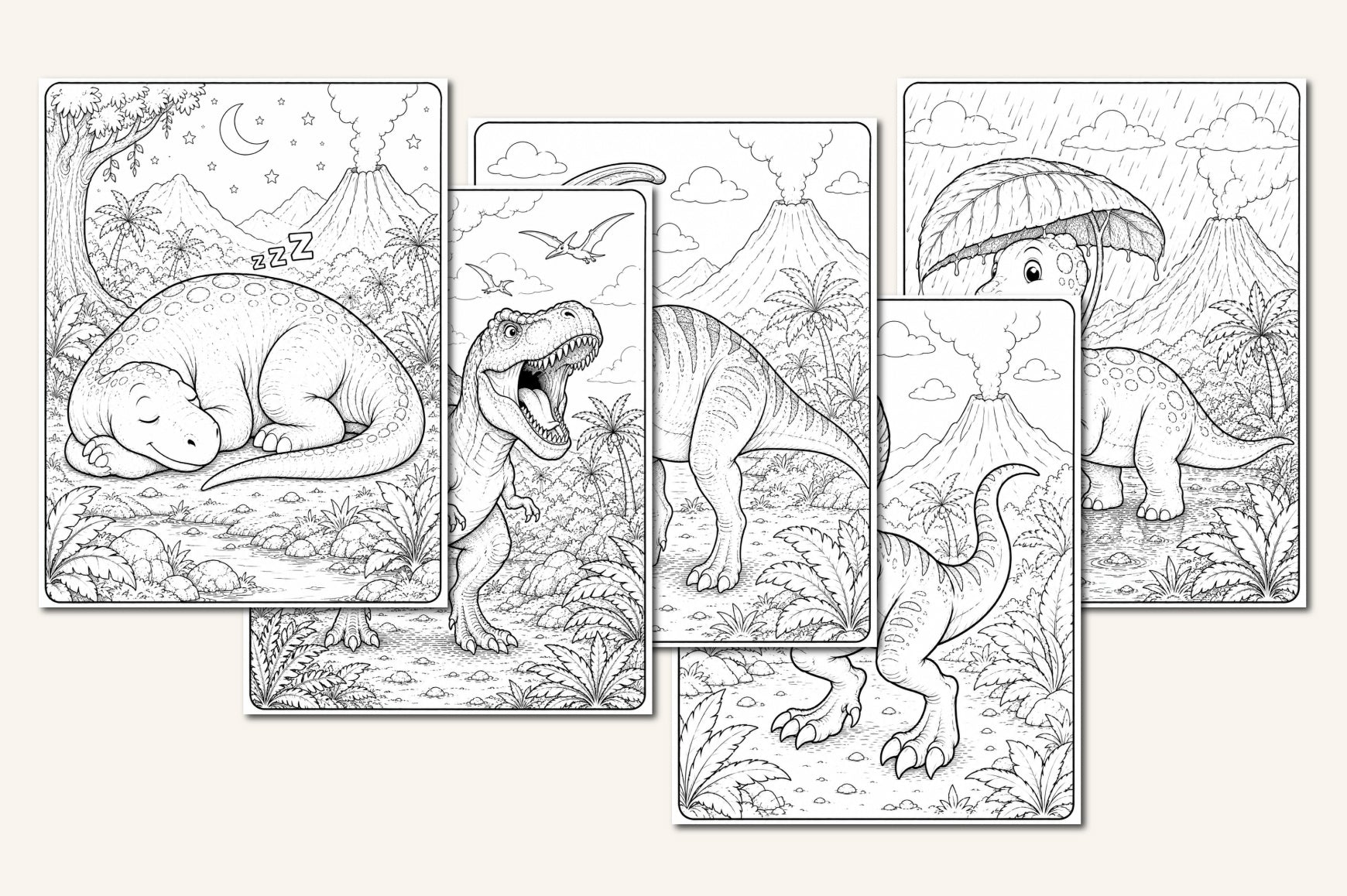Dinosaur Coloring Adventure
