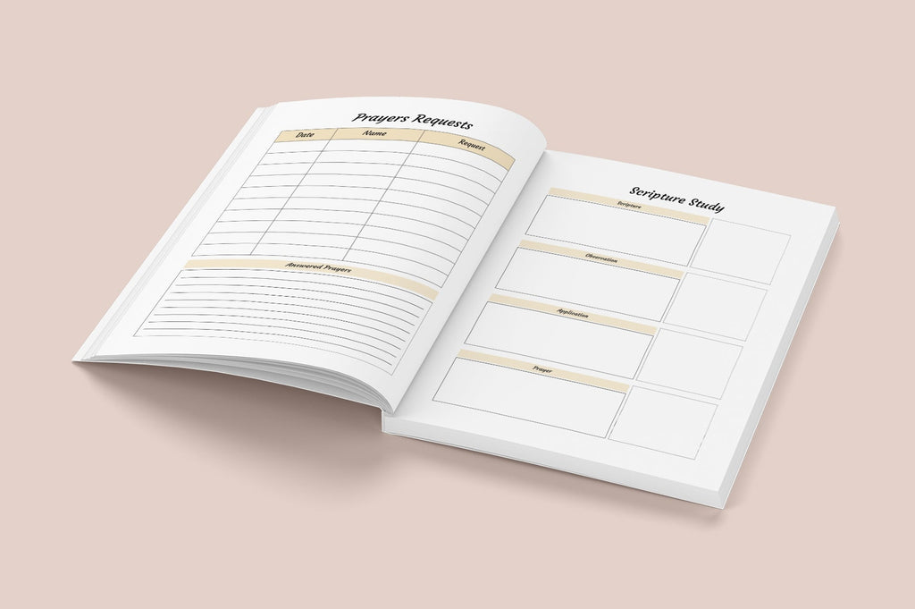 Gratitude and Prayer Reflection Journal