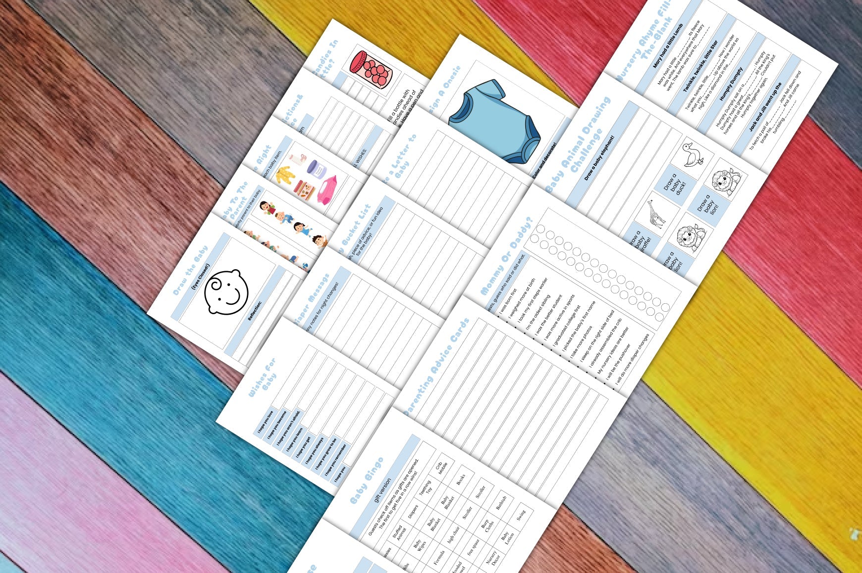 Baby Shower Games Planner