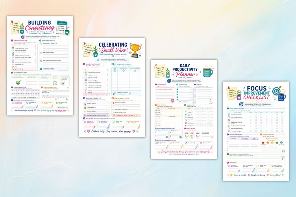 Focus And Goal Achievement Workbook
