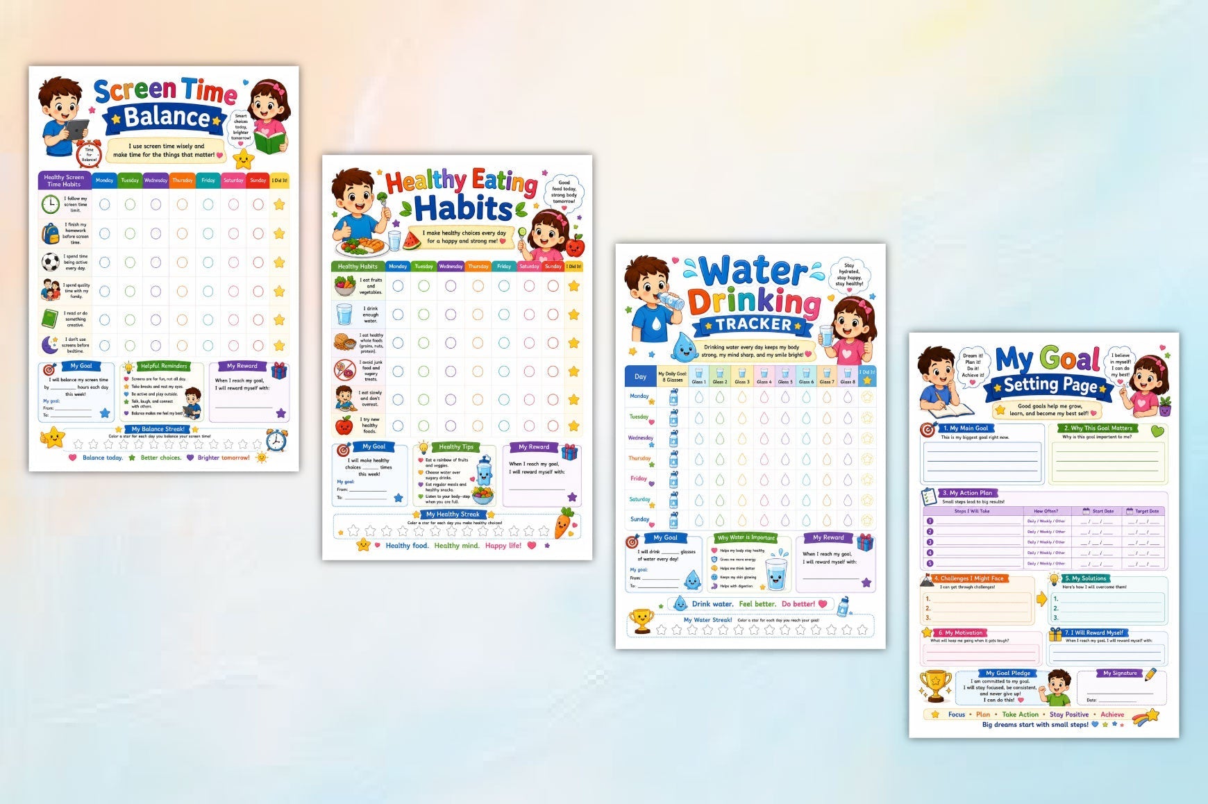 Happy Habits For Growing Kids