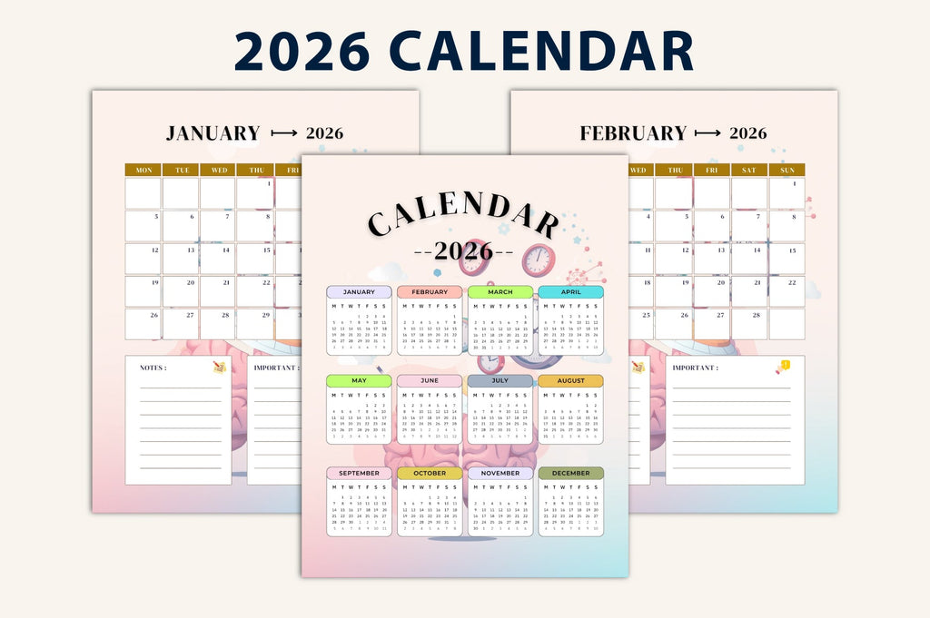 ADHD Time Management Worksheets Book with weekly planning and productivity pages