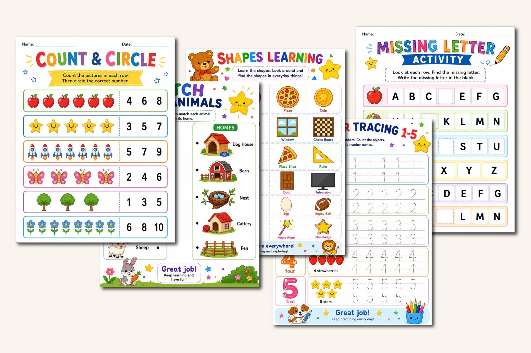 Tiny Thinkers Workbook