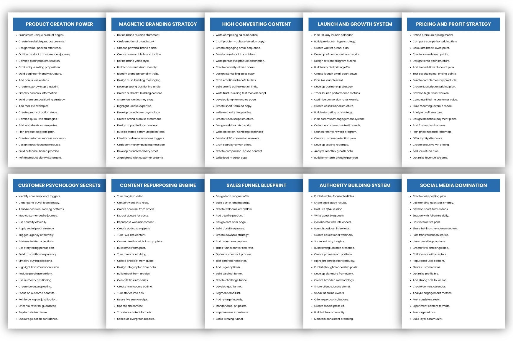 Best Seller Blueprint Prompts