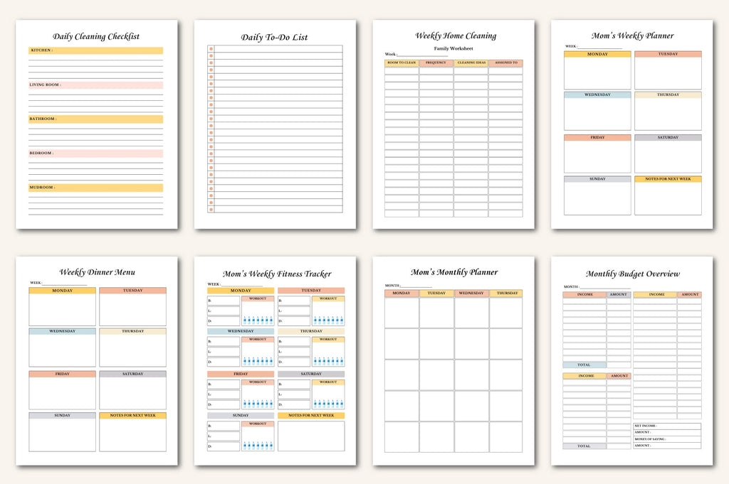 Mom Life Planner