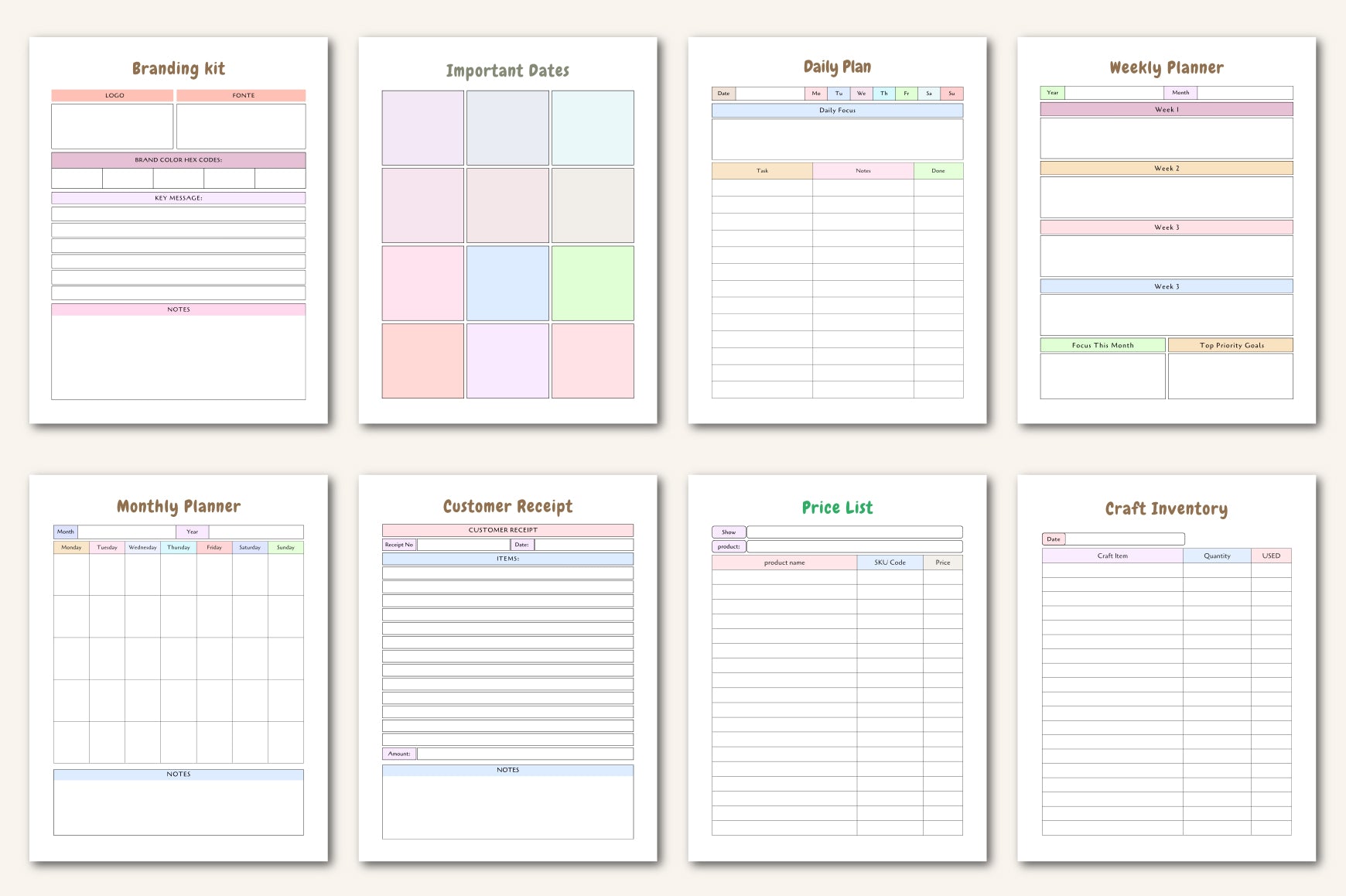 Crafting Business Workbook