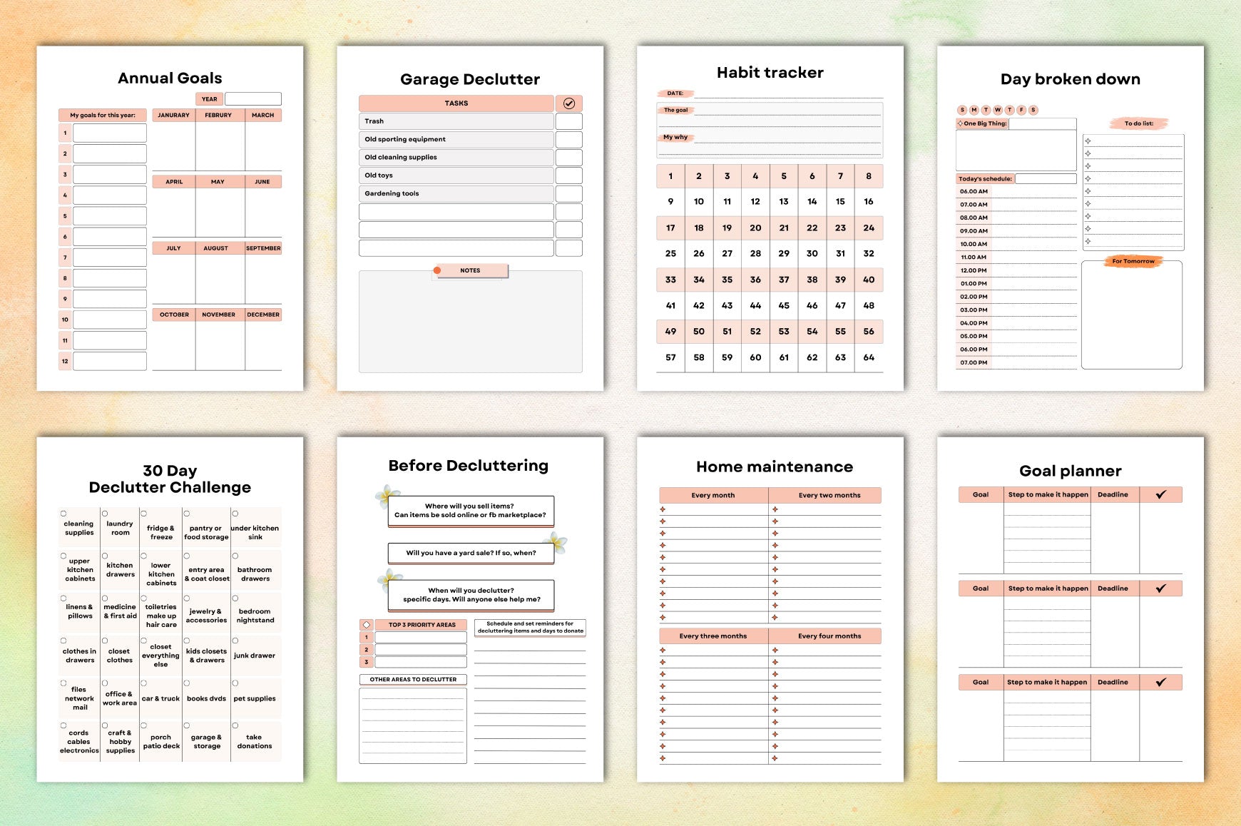 Declutter Planner Guide