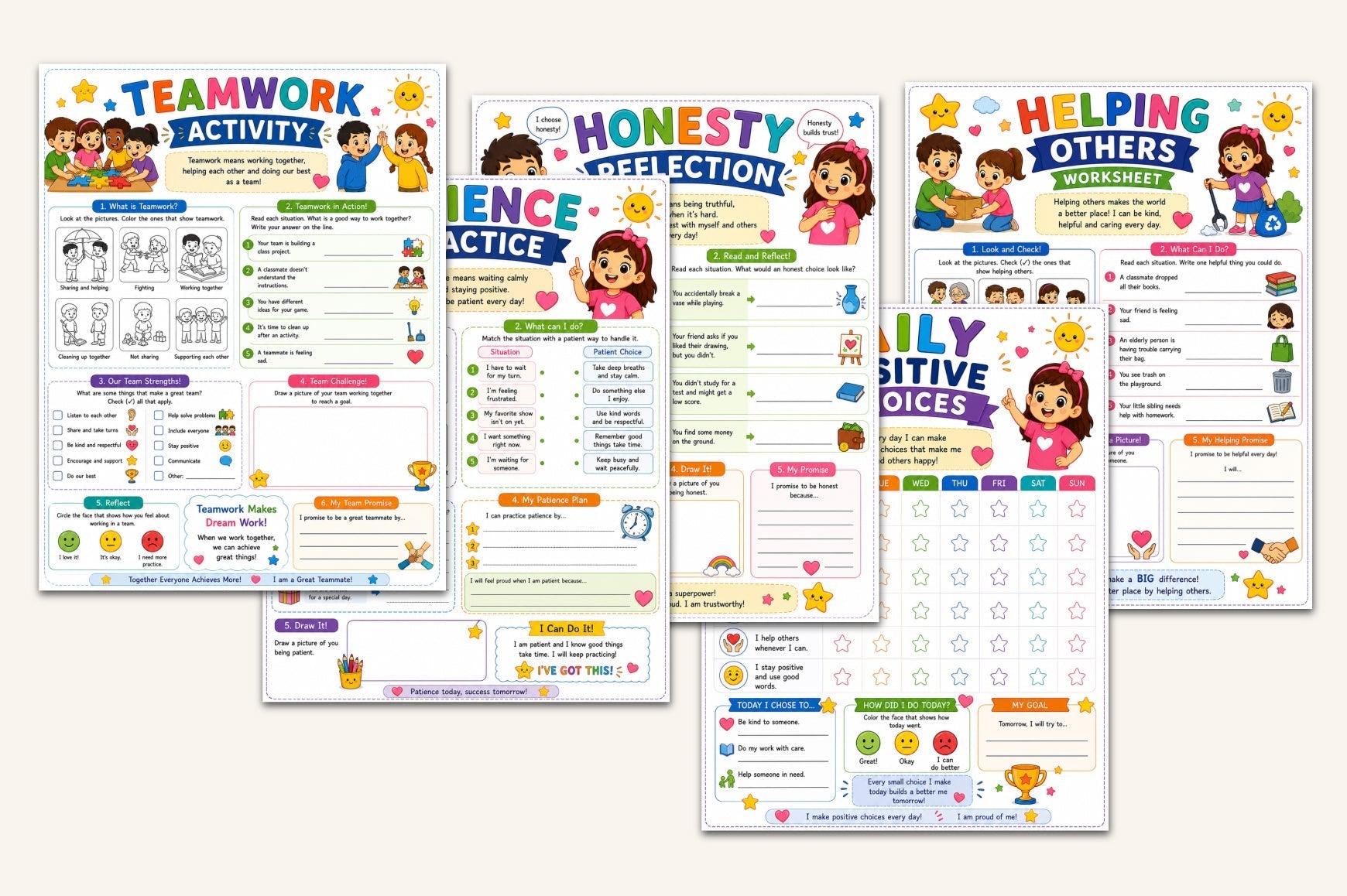 Character Building Workbook