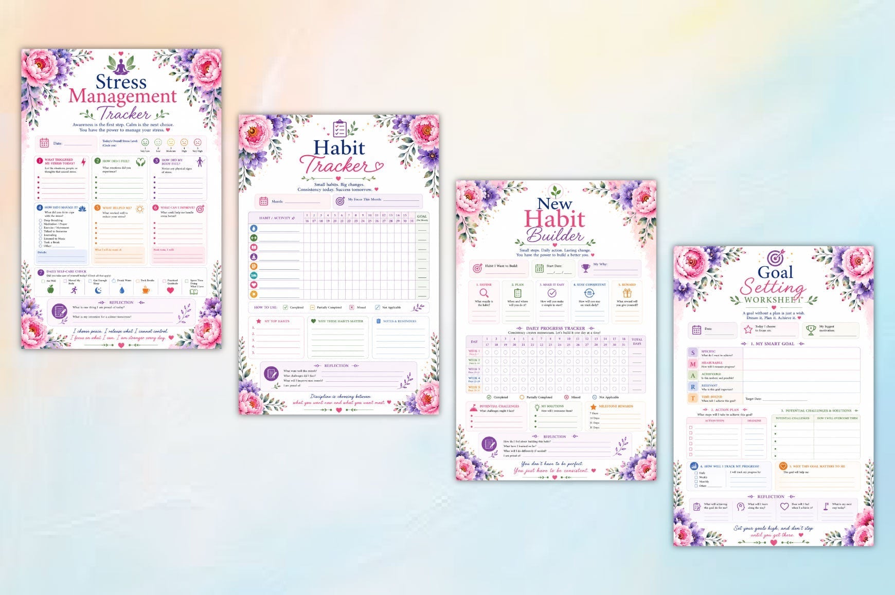 Mind Reset Growth Planner