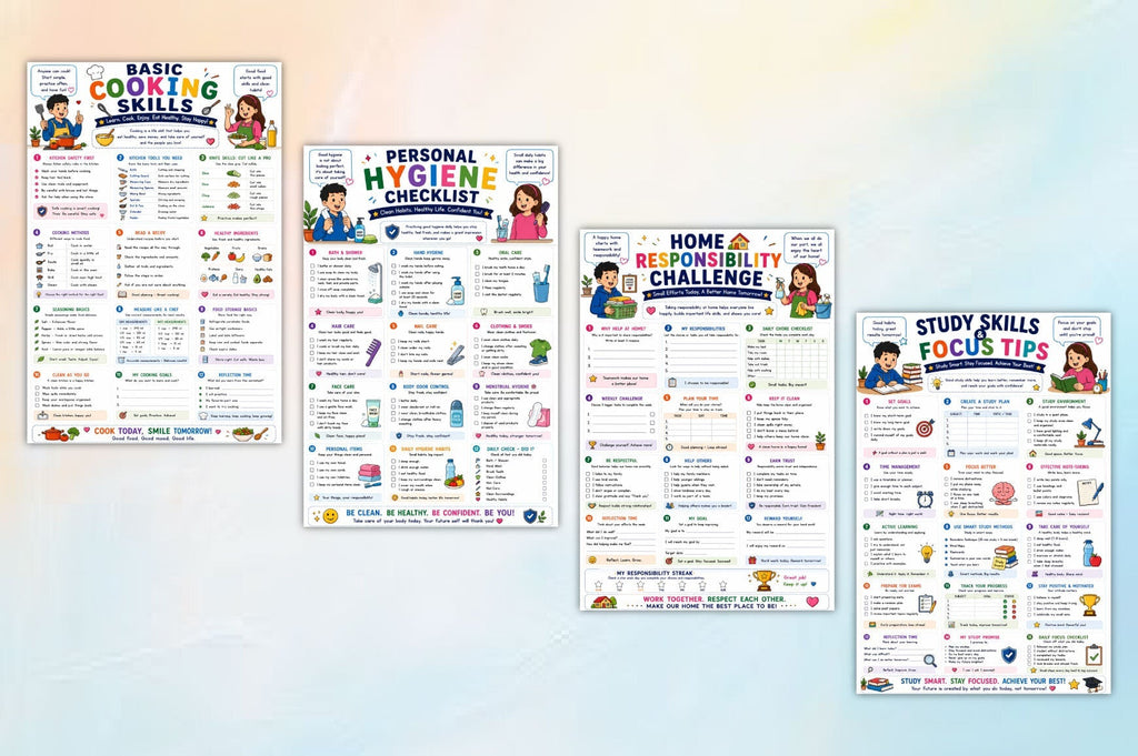 Teen Life Skills Challenge Book