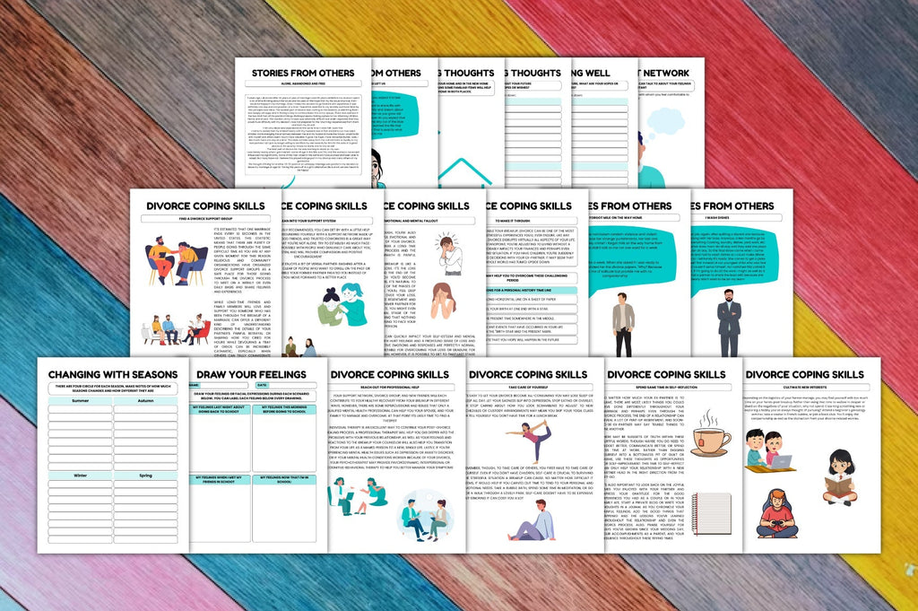 Coping With Divorce: Adult Planner Guide