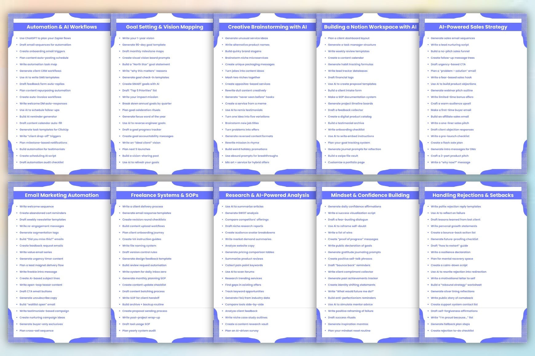 AI Freelancer Toolkit Prompts