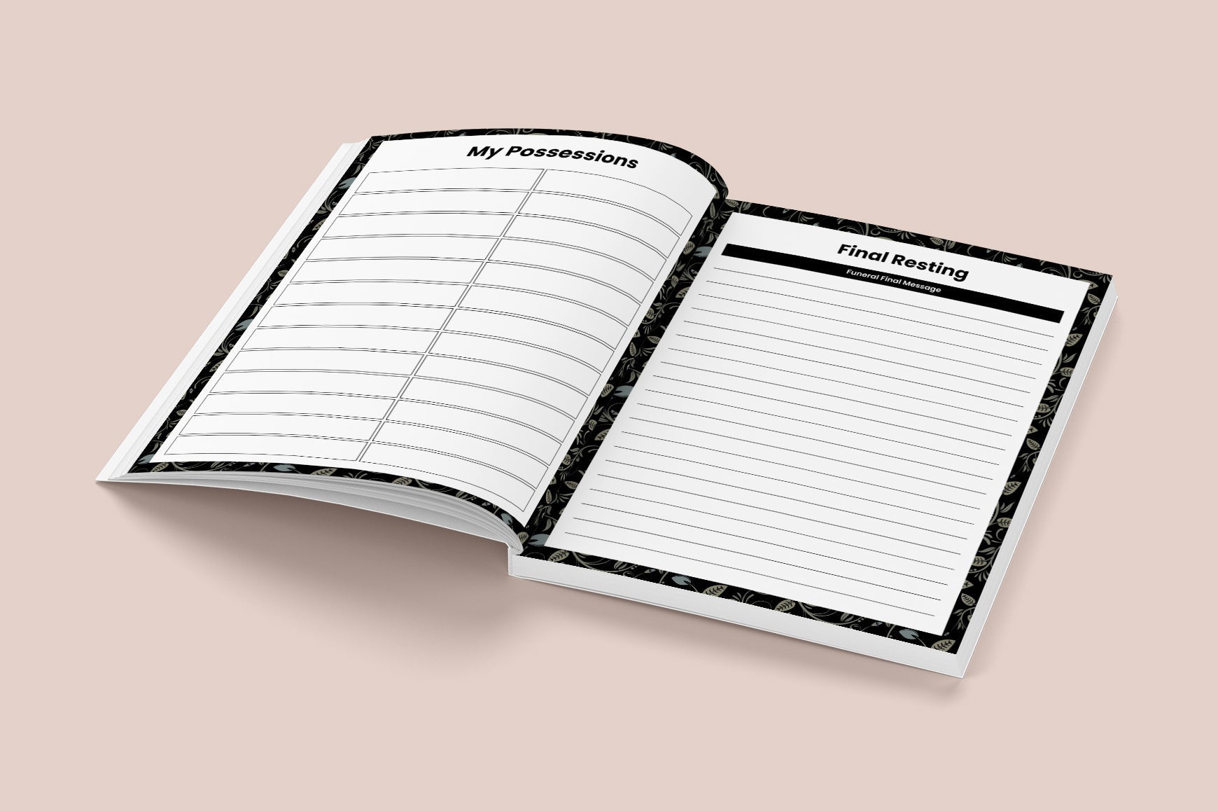 Final Wishes Legacy Planner
