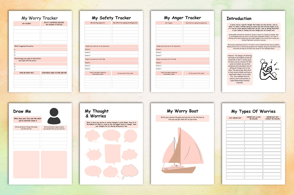 Self Control Activity Planner